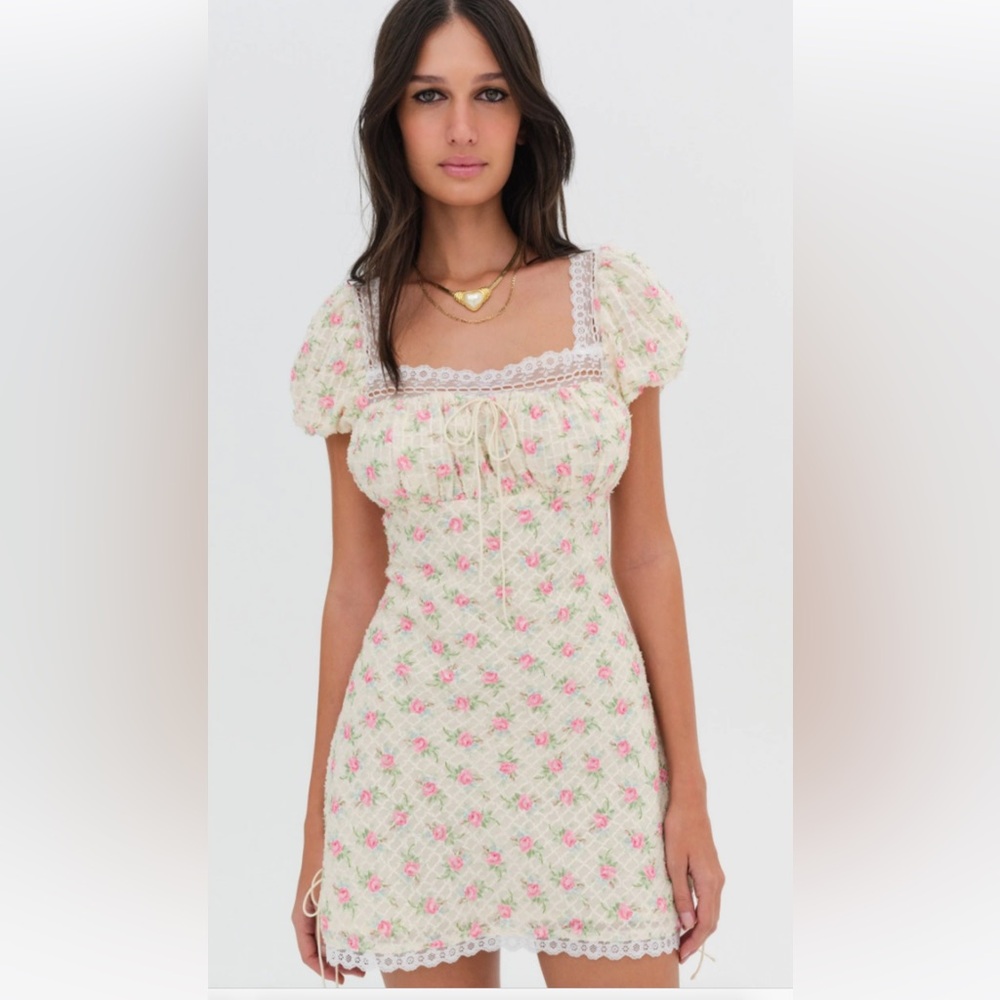 For Love and Lemons Maxine Mini Dress